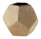 Torre & Tagus 902186B Orion Angle Vase Tall - Gold [並行輸入品]