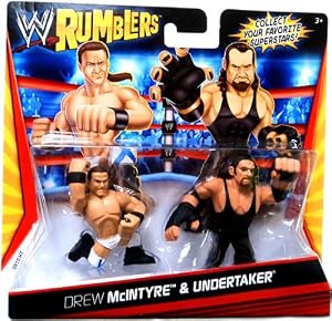 Buy Mattel Toys - Mattel Toys Wwe Rumblers Mini Drew Mcintyre And Undertaker 2-pack