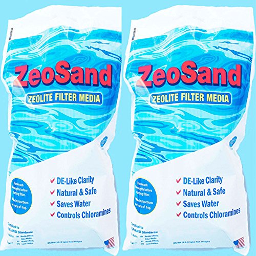 Alternative Sand Media For Swimming Pool Sand Filter (2 x 25 lb Bags), New, Free Shipping