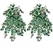 TWO 36" Artificial Ivy/Grape Ivy/ Variegated Ivy Mixed Hanging Bushes