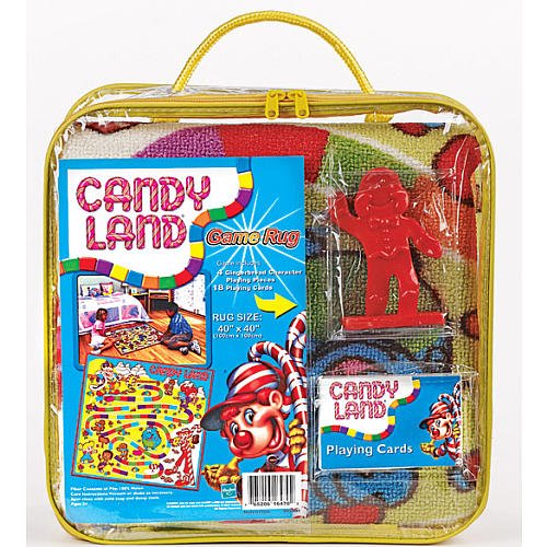 Candy Land: Game Rug - Jumbo 40 Inch Square Candyland