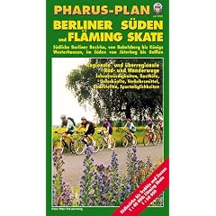 Pharus-Freizeitkarte Berliner S�den und Fl�ming-Skate: S�dliche Berliner Bezirke, von Babelsberg bis K�nigs Wusterhausen, im S�den von J�terborg bis Gol�en, 1:40000 /1:60000