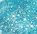 Light Blue Organza Silver Stars Frozen Inspired - 1 Yard