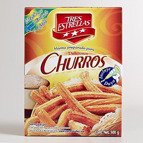Tres Estrellas Churro Mix, Set of 2 (17.6 oz)
