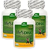 Martek Life's DHA 100mg All-Vegetarian DHA Supplement - 90 Softgels (3 Pack)