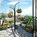 Yaheetech 4-Arm Tree with 4 Hanging Baskets Patio Stand Garden Plant