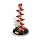 Post-it Arrow Flags Dispenser, Red, 1-Inch Wide, 200/Desk Grip Dispenser, 1-Dispenser/Pack