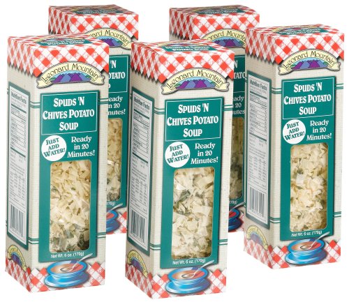 Leonard Mountain 5 Potato Dry Soup Mix, 41.28-Ounces Boxes by Potato Soup Mixes