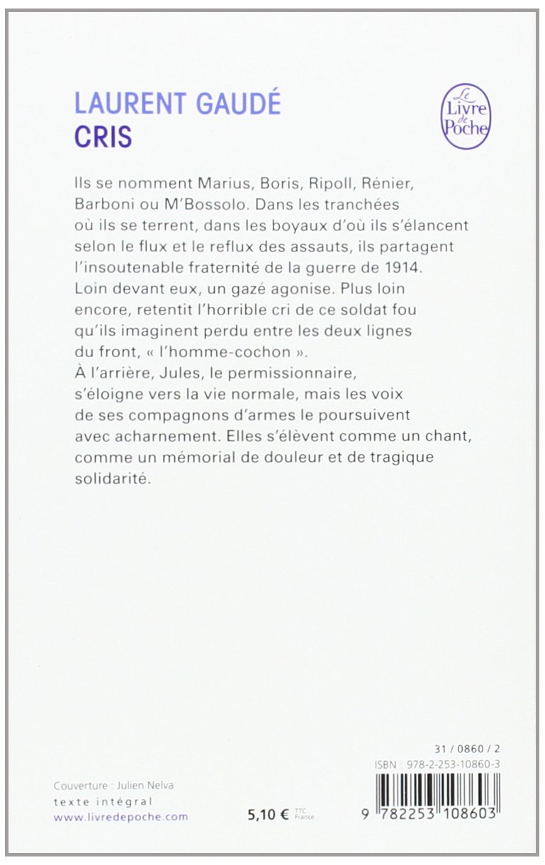 Résumé Du Livre Cris De Laurent Gaudé
