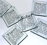 Kitchen & Housewares : Drunk? Coasters by Kikkerland