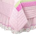 Tiddliwinks Flowers Bedskirts
