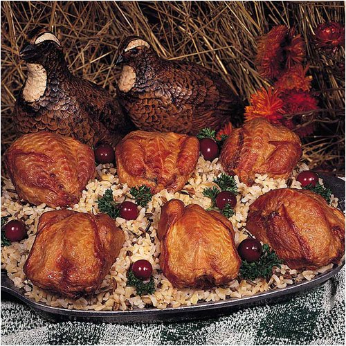 Smoked Quail Six 3.5-4.5 oz. by Burgers' Smokehouse