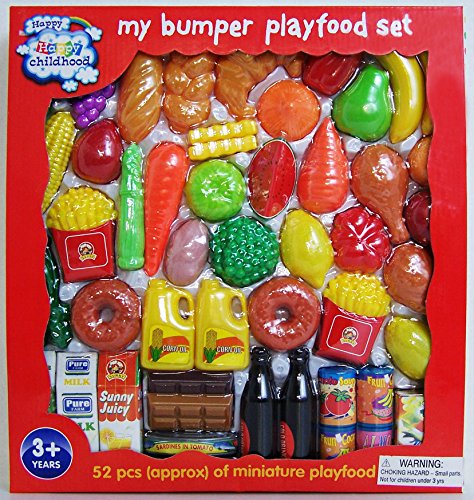 Frenzy 52 Piece Play Food Set