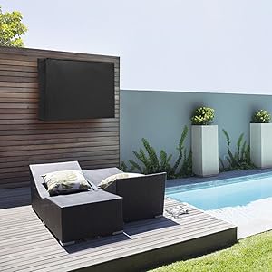 Sunpatio Outdoor Heavy Duty Tv Enclosure 65 Universal Television