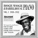 Boogie Woogie & Barrelhouse 1 1928-1932