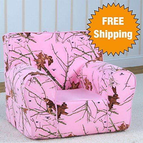 Mossy Oak Native Living Pink Camoflauge Kid's Grab-n-Go Chair with Handle