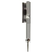 Mitutoyo 513-284GE Dial Test Indicator, Basic Set, Parallel Type, 8mm Stem Dia., Yellow Dial, 0-40-0 Reading, 40mm Dial Dia., 0-0.8mm Range, 0.01mm Graduation, +/-0.008mm Accuracy