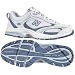 New Balance Women's WW558 Walking Shoe,White/Blue,6.5 B