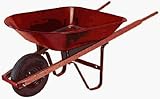 Ames True Temper 4 Cubic Foot Steel Tray Homeowner Wheelbarrow #S4