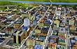 Aerial View of Downtown Omaha, Nebraska - Fine-Art Gicl&eacute;e Photographic Print - 8"x10" Enlargement from a Classic Vintage Postcard