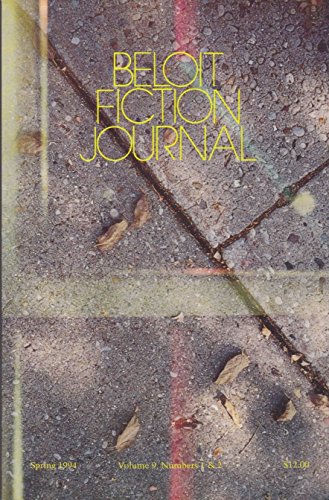Beloit Fiction Journal (Volume 9, Numbers 1 & 2)