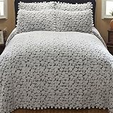 Fresh Snow Cotton Bedspread Set
