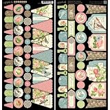 Graphic 45 Botanical Tea Banners for Scrapbooking
