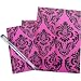 Pink Flocked Boxed set of 3 notebooks with Pen, England