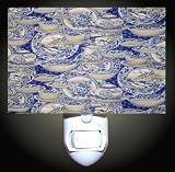 Blue Willow China Collage Decorative Night Light
