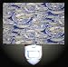 Blue Willow China Collage Decorative Night Light