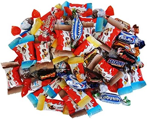 Confectionary Mix 210 parts, for Birthday Partys with 6 Children, 937g