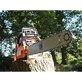 58cc Petrol Chainsaw with 20" Bar, TWO 76 link chains, Easy Start & Carry Case