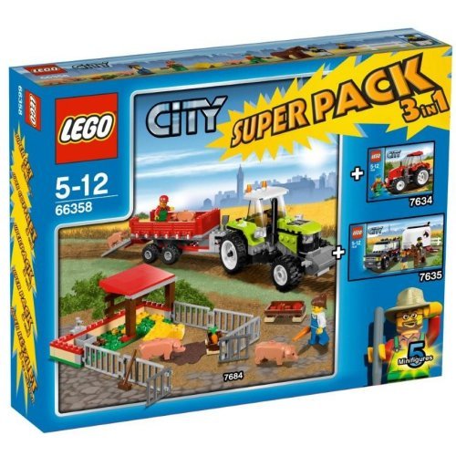 Lego City 66358 Super Pack Bauernhof