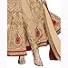 Ustaad Beige Color Beautiful Georgette Embroidery Wedding Indian Anarkali Suit