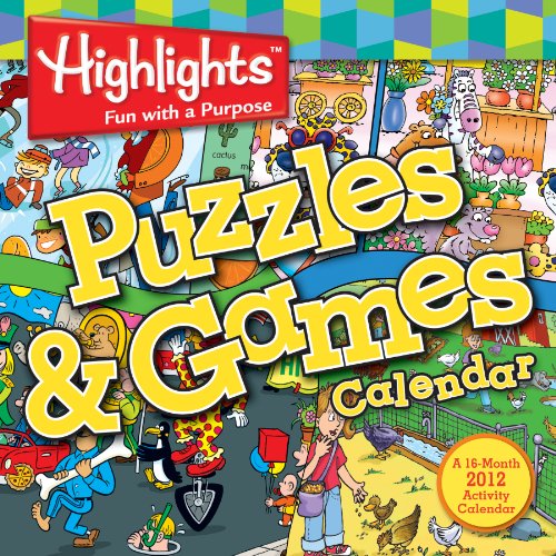 Highlights Puzzles Games Activity Calendar