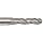 Melin Tool EMG-B Carbide Micro Ball Nose End Mill, Uncoated (Bright) Finish, 30 Deg Helix, 3 Flutes, 1.5000" Overall Length, 0.0625" Cutting Diameter, 0.125" Shank Diameter