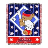 Cleveland Indians Woven Jacquard Baby Throw