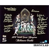 Ironclad 1970 World Series Champion Baltimore Orioles Team Signed 16X20 Collage Photo