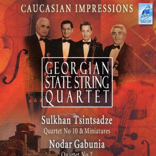 Tsintsadze: Miniatures for String Quartet: 4. Changuri