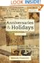 Anniversaries and Holidays