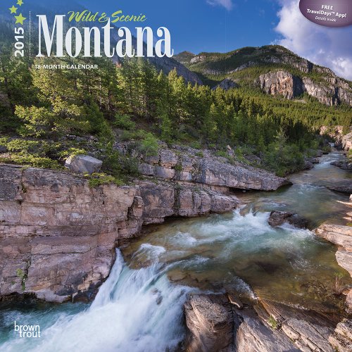 Montana, Wild & Scenic 2015 Square 12x12 (Multilingual Edition)