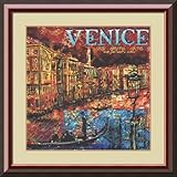 IMAGE OF Venice Framed Art Print by Julie Ueland, 34.04 in. x 34.04 in. Framed