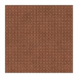 York Wallcoverings SM8745 Small Treasures Overall Geometric Stencil on Crackled Background Prepasted Wallpaper, Red/Tan