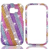 Talon 14161 Full Diamond Bling Phone Shell for Samsung M920 Transform (Rain ....