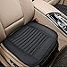 Big Ant Car Seat Cushion, 1PC Breathable Car Interior Seat Cover Cushion Pad Mat for Auto Supplies Office Chair with PU Leather(Black)