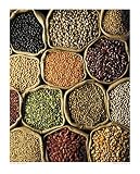 Pulses and Grains by Thomas Del Brase. PLAQUE MOUNTED. 13.49 inches width by 17.03 inches height. Highest Quality Art Poster Pri