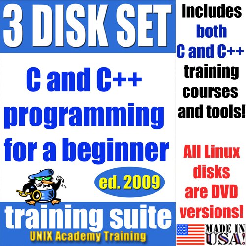 Complete C and C++ for a Beginner Training Suite 2DVD + CD set, Edition 2009.