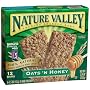 Nature Valley Crunchy Granola Bars, Oats 'n Honey, 12-Count Boxes (Pack of 12)