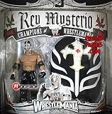REY MYSTERIO - BLACK MASK WWE TOY WRESTLING ACTION FIGURE W/ MASK