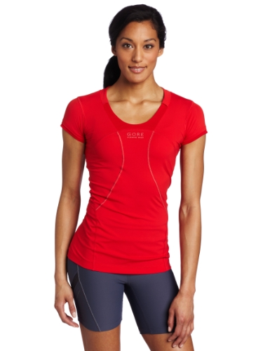 Gore Women's Air 2.0 Lady Shirt, Red, Medium